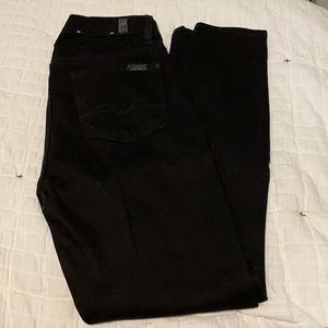 7 for all mankind high waisted ankle jean